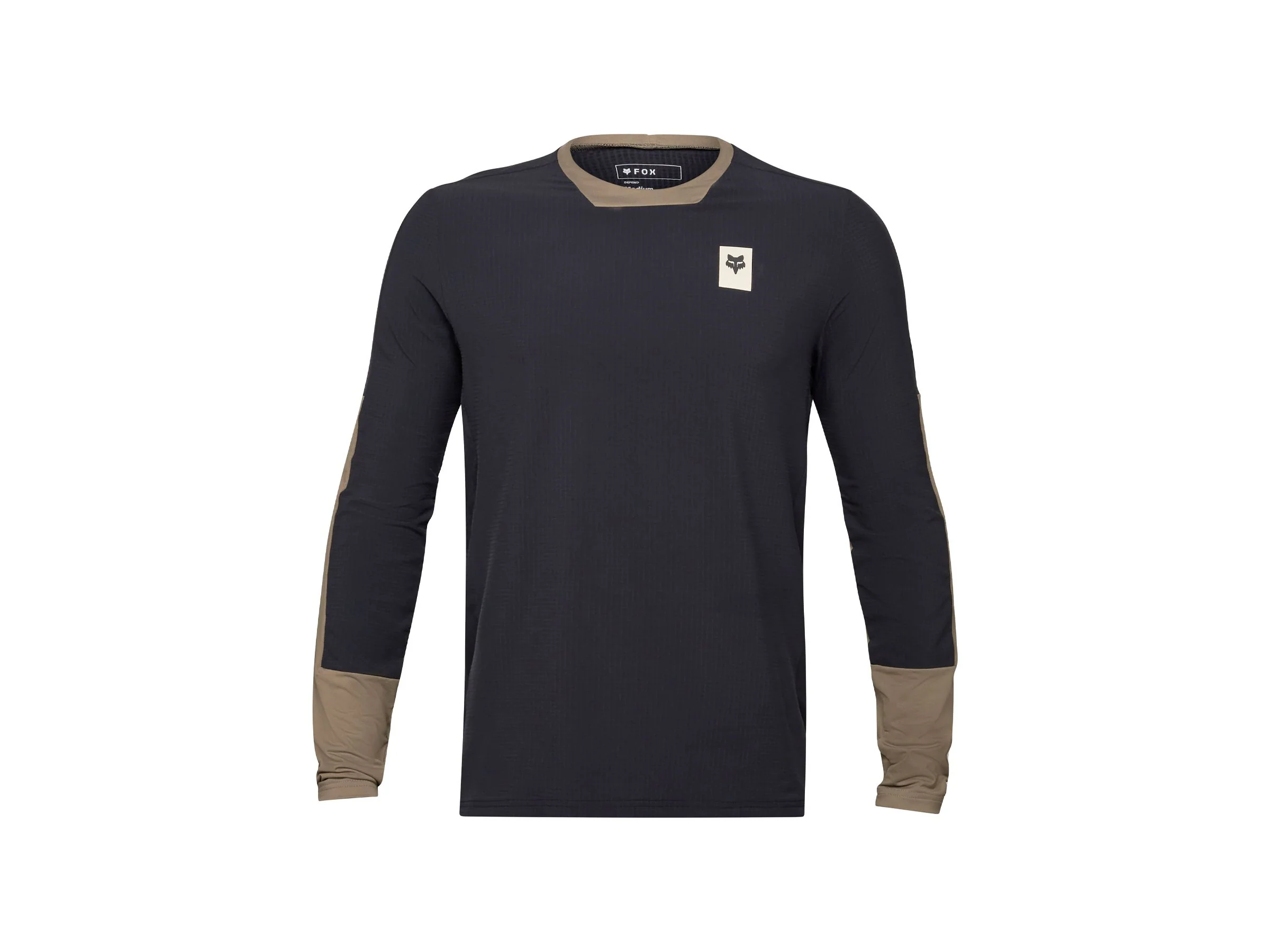 Fox Racing 24 Defend Thermal Small Black/Brown Jersey