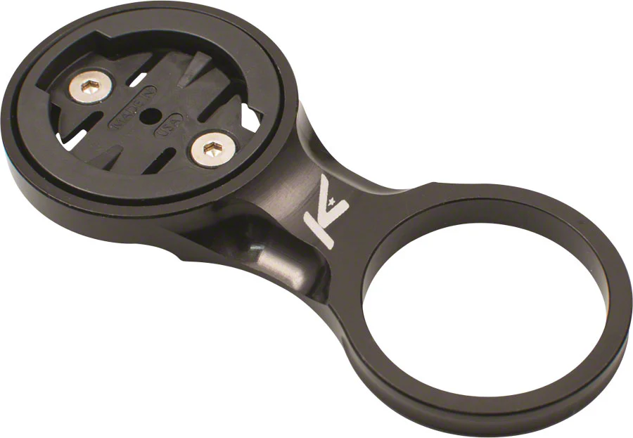 K-EDGE Fixed Stem Mount for Garmin Quarter Turn Type Computers Black