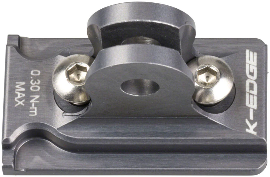 K-EDGE NiteRider Adapter K-EDGE Go Big Mounts Combo Mounts Gun Metal