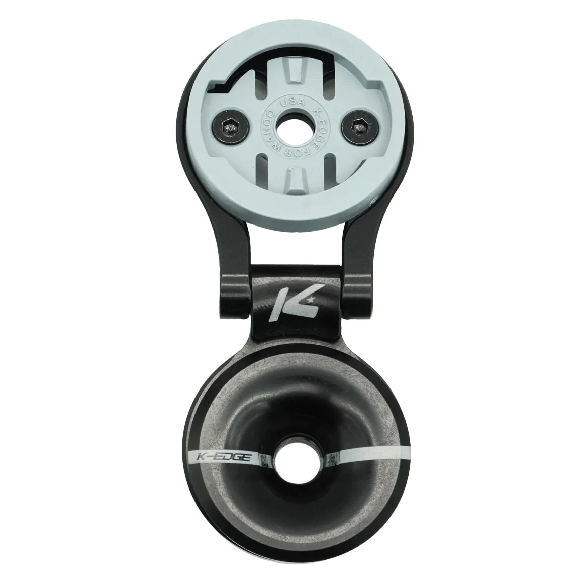K-Edge Wahoo Race Stem Mount w/ Top Cap Adjustable Blk