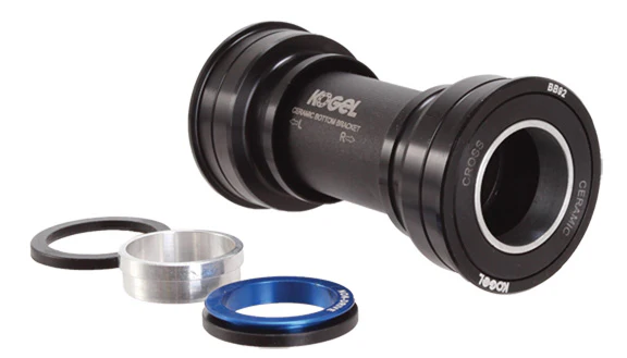 Kogel Bearings BB92-24 (Cross) Alloy Bottom Bracket - Black
