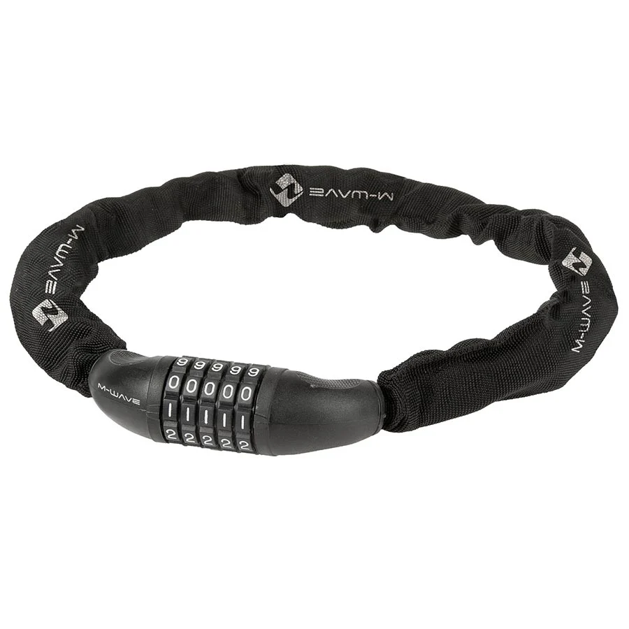 M-Wave C 6.85 Chain Chain Lock Combination 6mm 85cm Black