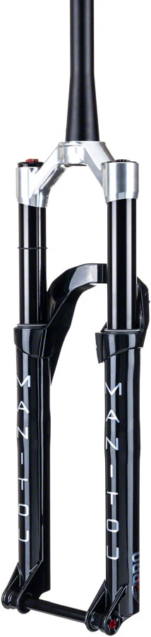 Manitou Mattoc Pro Suspension Fork - 29" 120 mm 15 x 110 mm 44 mm Offset Gloss BLK - Image 2