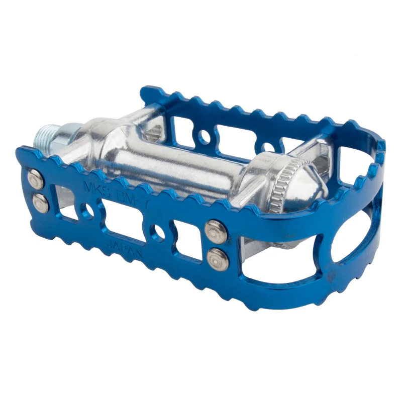 Mks BM-7 BMX 9/16` Loose Ball Blue/Silver Alloy
