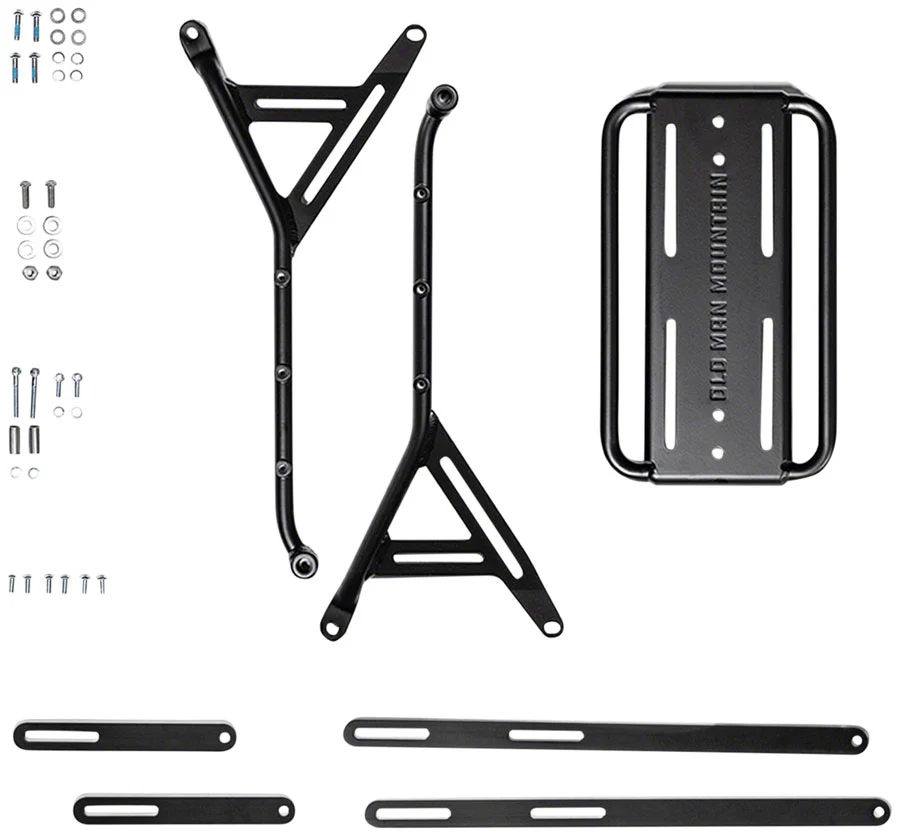 Old Man Mountain Elkhorn Front/Rear Rack Short Black - Image 4