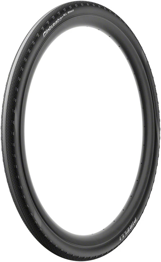 Pirelli Cinturato All Road Gravel Tire 700x50C Folding Tubeless Ready PROCompound Gravel ProWALL Gravel 60TPI Black