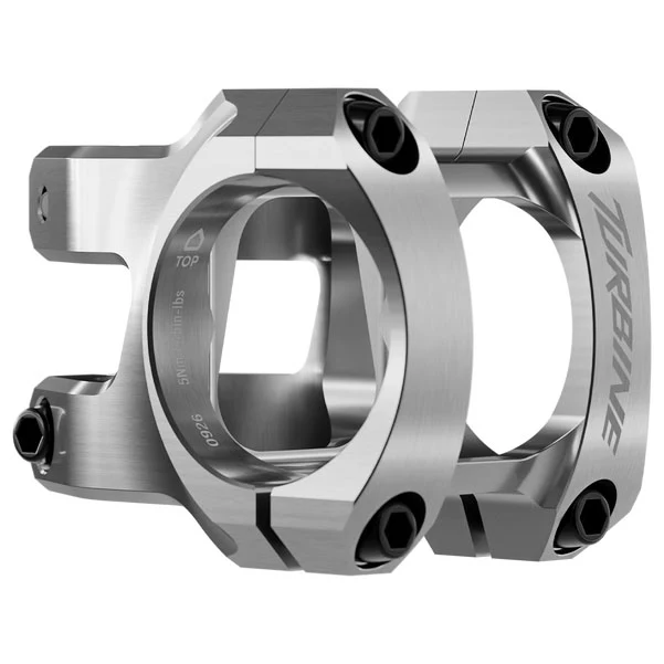 RaceFace Turbine Stem - 40mm 35mm Clamp +/-0 1 1/8" Silver