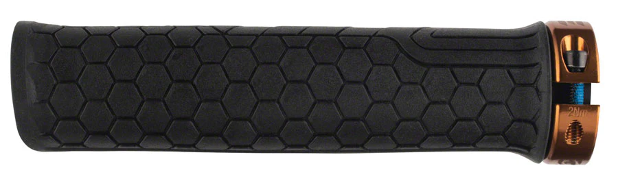 RaceFace Getta Grips - Lock-On 33mm Black/Kashmoney Gold - Image 3