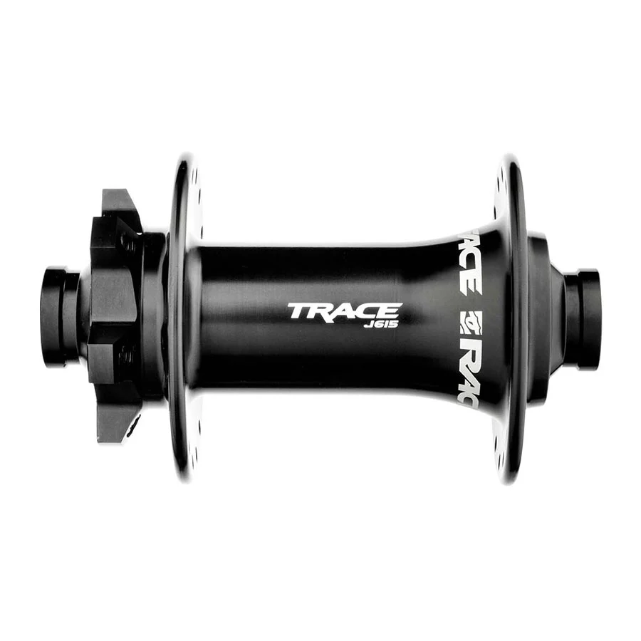 RaceFace Trace J-Bend 615 Front Hub - 15 x 110mm 6-Bolt Black 32H
