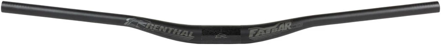 Renthal FatBar Carbon Handlebar - Carbon 20mm 800mm 31.8mm UD Carbon BLK V3