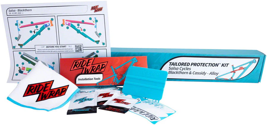 RideWrap Tailored Salsa - Blackthorn/Cassidy Alloy Large Gloss - Image 2