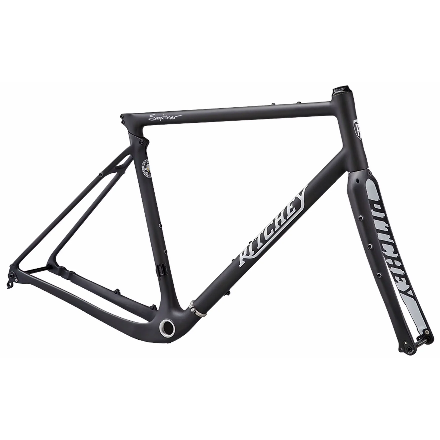 Ritchey Septimer Break-Away Carbon Frameset - 700c Carbon Black Medium