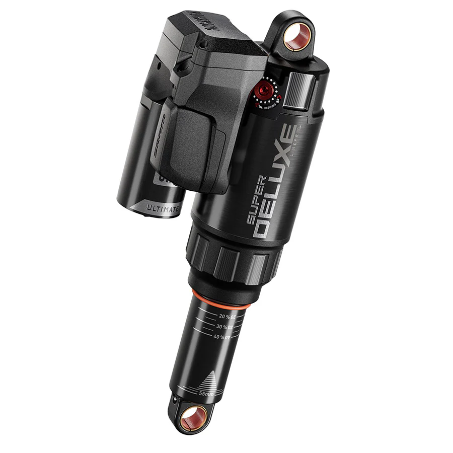 RockShox Super Deluxe FLT Attendant D1 Rear shock 210x55 Shaft Eyelet: Standard Body Eyelet: Standard - 75 Deg Rotation Token Loc 3 Reb55/Comp30 Mid4-Lock6 Specialized Stumpjumper Evo S2-S6 2021-2024