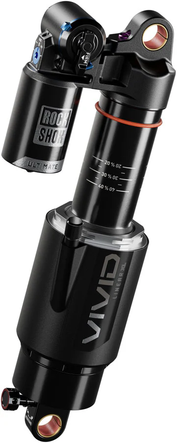 RockShox Vivid Ultimate RC2T Rear Shock - 230 x 65 mm Linear XL Air 2 Tokens Reb 55 / Comp 34 L/O 45 Standard D1