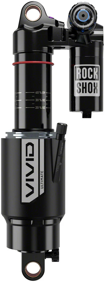 RockShox Vivid Ultimate RC2T Rear Shock - 230 x 65 mm Vivid Air 3 Tokens Reb25/Comp34 L/O4 Std 10x30/8x20 C1 Commencal Clash 2019+ - Image 3