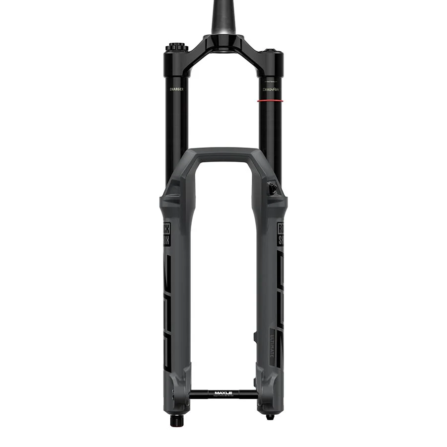 RockShox ZEB Ultimate A3 Suspension Fork 29'' DebonAir+ W/ButterCups 160mm 1-1/8''-1.5'' 15x110mm TA Rake: 44mm Grey