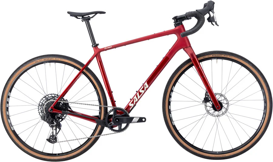 Salsa Flyway C Apex Eagle AXS 12 Bike - 700c Carbon Canyon Red Medium/Large
