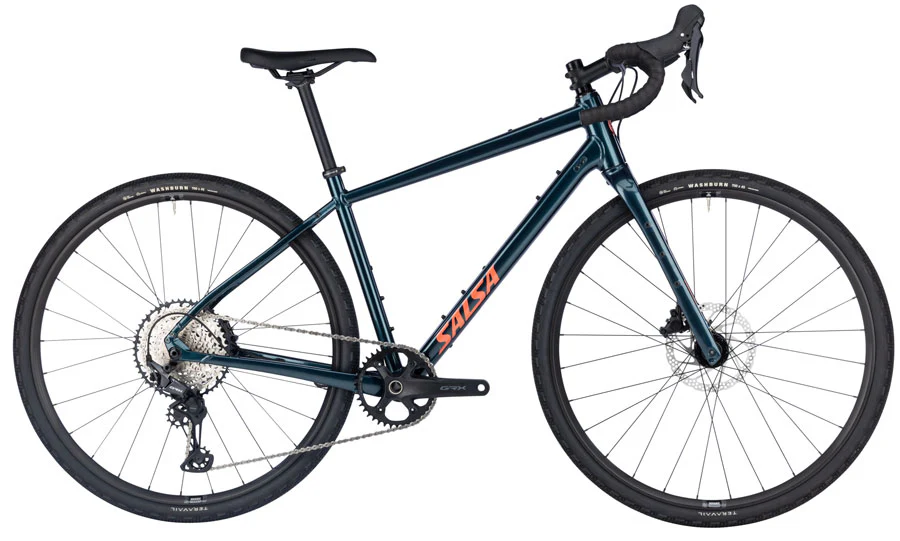 Salsa Journeyer Drop Bar GRX 610 1x12 Bike - 700c Aluminum Midnight Blue 57cm