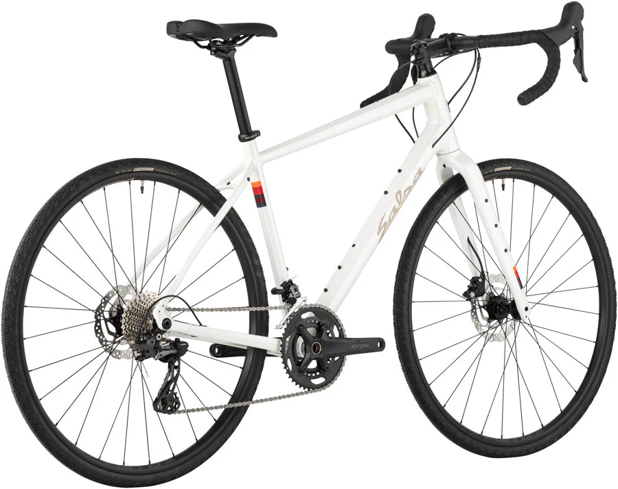 Salsa Journeyer GRX 600 700 Bike - 700c Aluminum White 49cm - Image 3