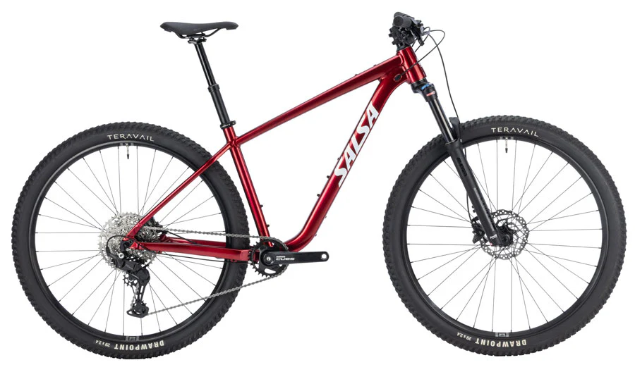Salsa Rangefinder CUES 10 Bike - 29" AluminumCanyon Red Small