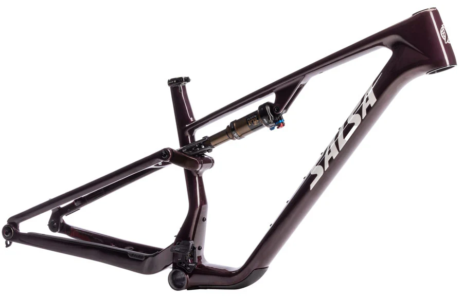 Salsa Spearfish C DLX  Frame - 29" Carbon Deep Orchid Carbon Large
