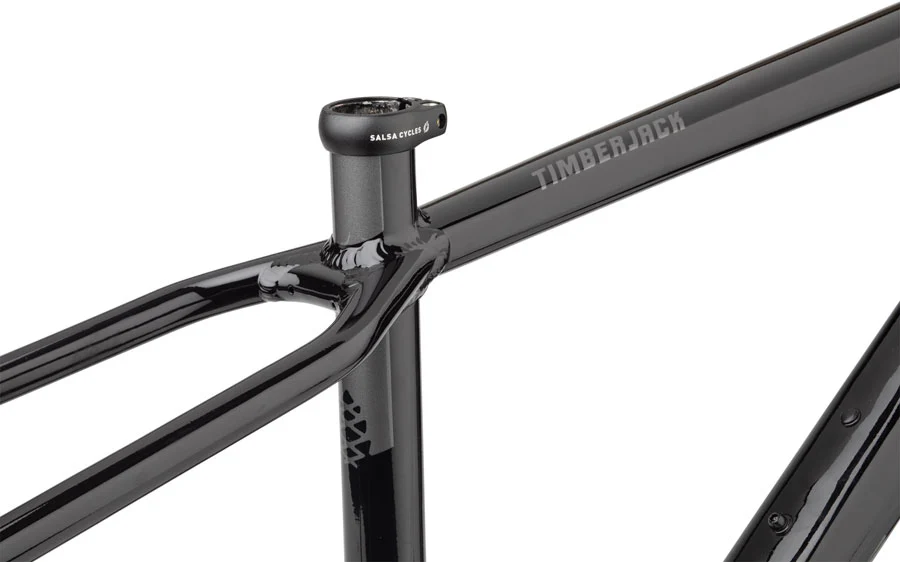 Salsa Timberjack Frame - 29/27.5" Aluminum Black Small - Image 3
