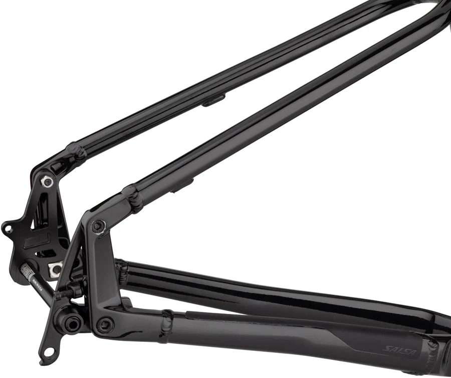 Salsa Timberjack Frame - 29/27.5" Aluminum Black Small - Image 4