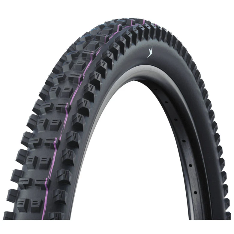 Schwalbe Tacky Chan Tire - 29 x 2.50 Tubeless Folding BLK Pro Gravity Ultra Soft Radial E-50