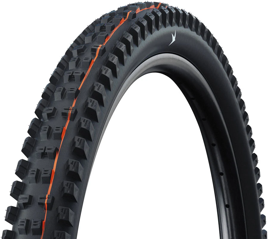 Schwalbe Tacky Chan Tire - 29 x 2.40 Tubeless Folding BLK Pro Race Soft E-50