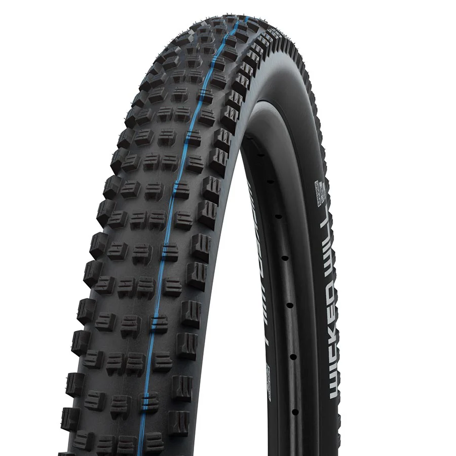 Schwalbe Wicked Will Mountain Tire 27.5"x2.40 Folding Tubeless Ready Addix Twinskin Super Trail TL Easy Black