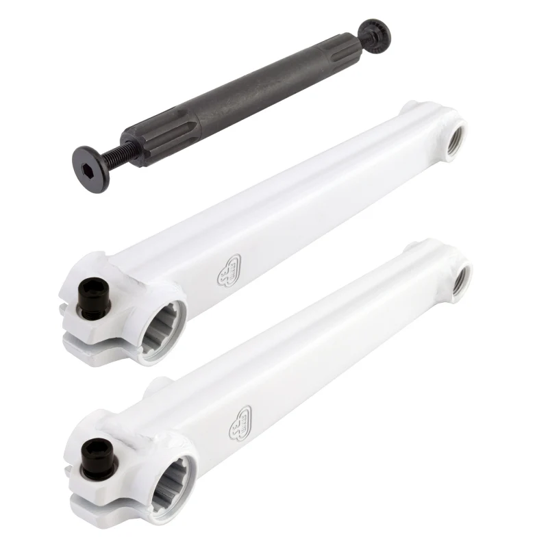 Se bikes V-Ridge Cranks 175mm 19mm crankset white