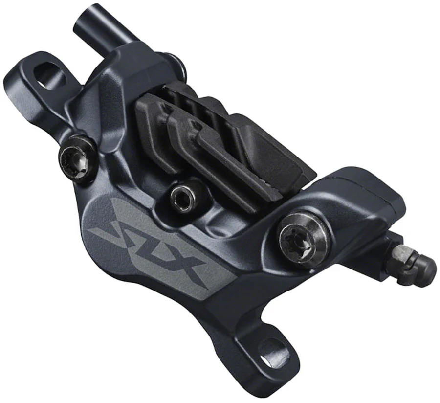 Shimano SLX BL-M7100/BR-M7120 Disc Brake Lever - Front Hydraulic Post Mount 4-Piston BLK - Image 3