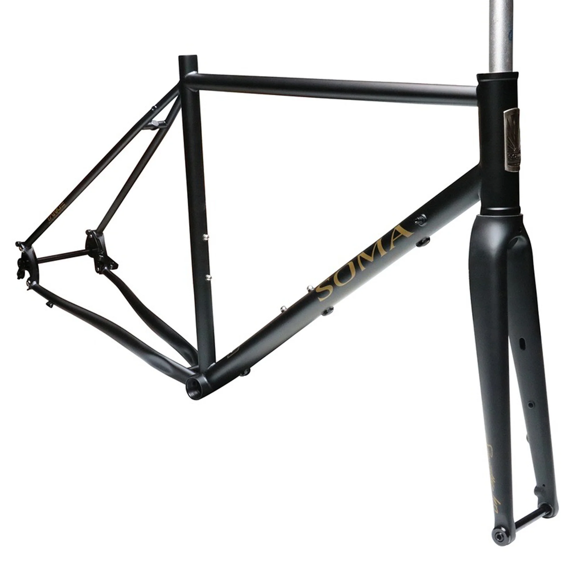 Soma Smoothie HP Road Frameset 56cm - Matte Black