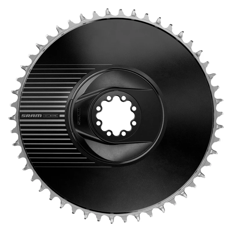 SRAM RED Aero X-Sync Direct Mount Chainring - 48t 12-Speed 8-Bolt Direct Mount 6.5mm Offet BLK E1