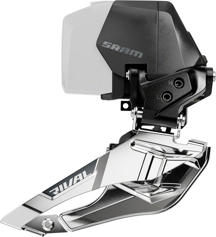 SRAM Rival AXS Front Derailleur - 2x12-Speed Braze-on Battery Not Included BLK E1