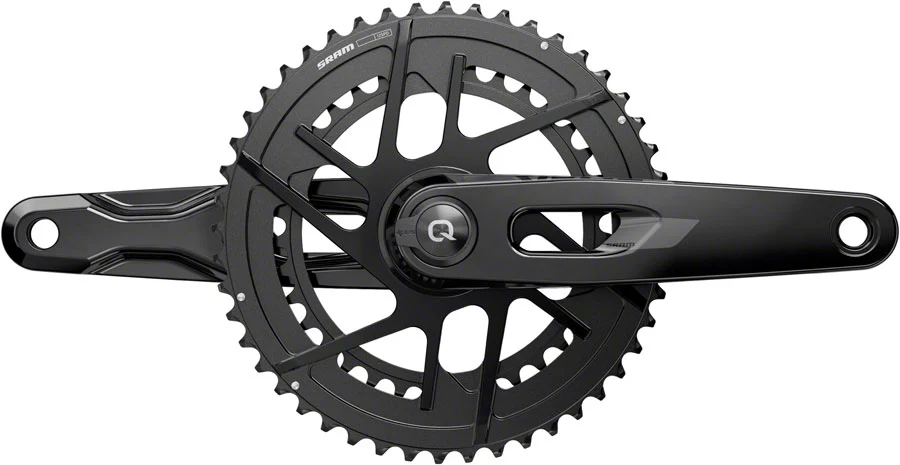 SRAM Rival AXS Power Meter Crankset - 170mm 12-Speed 46/33t 8-Bolt Direct Mount DUB PM Spindle BLK E1 - Image 2