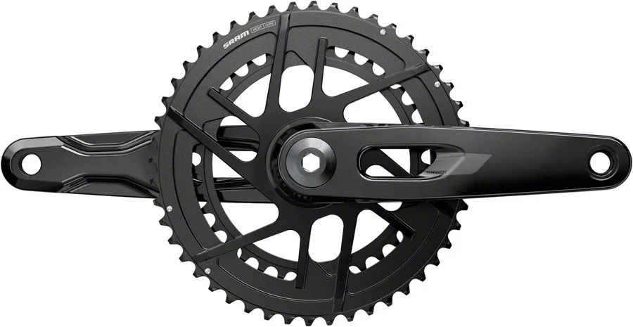 SRAM Rival Crankset - 165mm 12-Speed 48/35t 8-Bolt Direct Mount DUB Spindle BLK E1