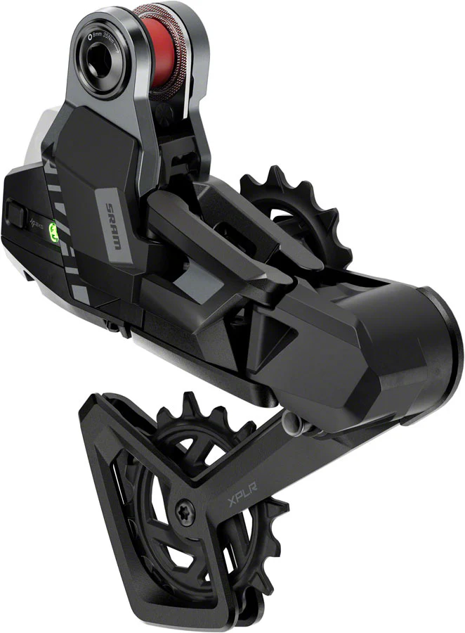 SRAM Rival XPLR AXS Rear Derailleur - For Rival XPLR 1x 13-Speed 46t Max UDH Hangerless Battery Not Included BLK/Silver E1 - Image 2