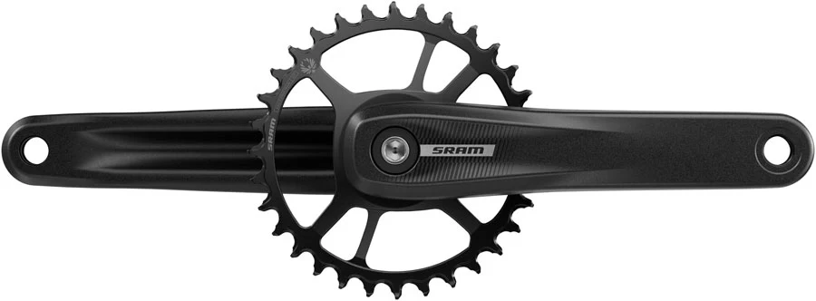 SRAM S100 Eagle Crankset - 160mm 32t Steel Chainring Aluminum Crankarms For Powerspine Bottom Bracket BLK 52mm Chainline B1