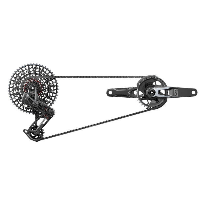 SRAM X0 T-Type Eagle V2 AXS Groupset 165mm Black  >