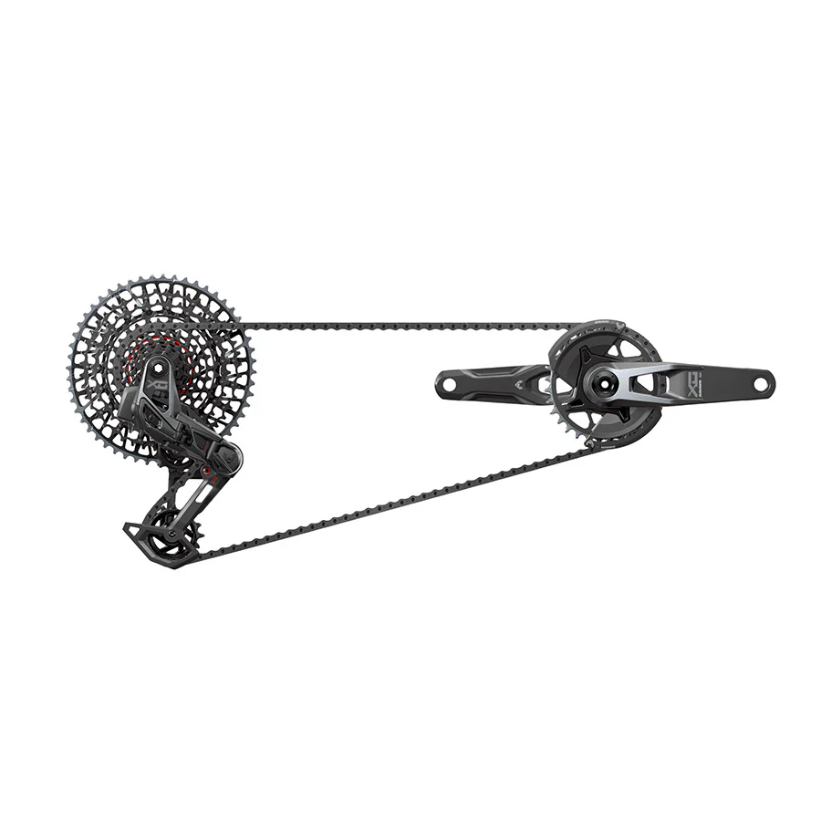 SRAM X0 T-Type Eagle V2 AXS Groupset 170mm Black D2