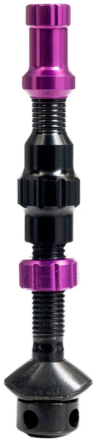 Stan's Tubeless Valve Stem Cap Color Kit - Purple Pair - Image 2