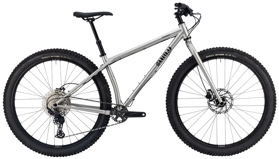 Surly Krampus Bike - 29" Steel Salmon Skin Silver Small