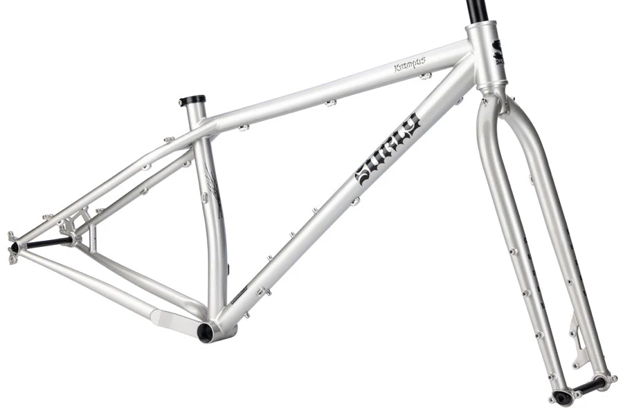 Surly Krampus Frameset - 29" Steel Salmon Skin Silver X-Large