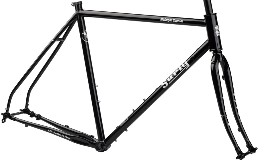 Surly Midnight Special Frameset - 650b/700c Steel Hi-Viz Black 60cm
