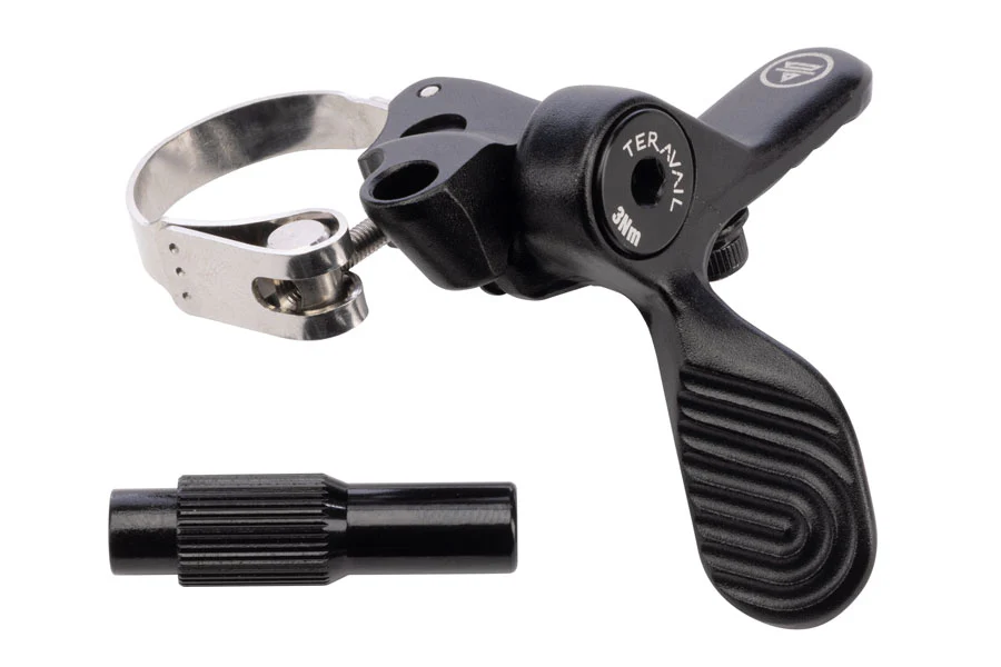 Teravail Drop Bar Remote - Dual-Action Black