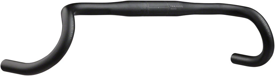 Teravail Radia 24 Drop Handlebar - Aluminum 31.8mm 42cm Black