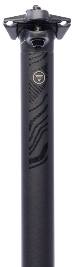 Teravail Stratum SE Seatpost - 31.6 x 400mm 18mm Offset Black