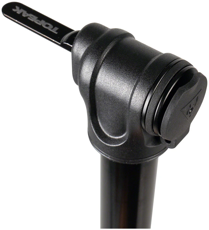 Topeak Gravel Mini Pump - 2Stage 90psi Black - Image 3