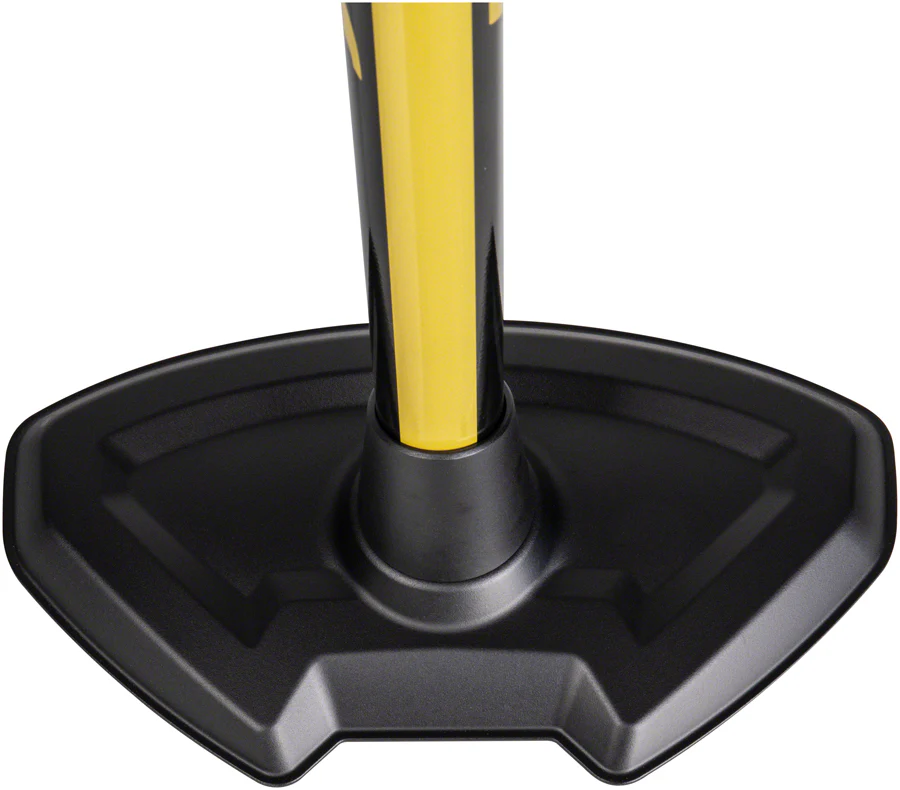 Topeak JoeBlow Pro Digital Floor Pump - 200psi / 13.8bar Digital Gauge SmartHead DX3 Air Release Button BLK/YLW - Image 3